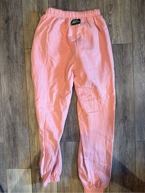 Daily Drills Pink Jogger Pants never worn